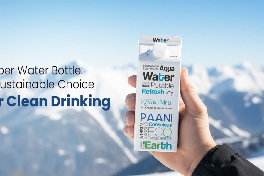 Paper Water Bottle A Sustainable Choice for Clean Drinking